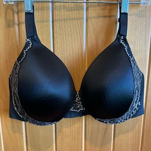 NWT Soma Black Vanishing Back Bra